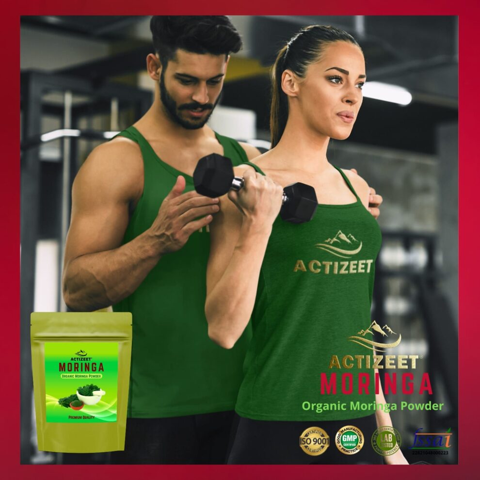 ACTIZEET Moringa Organic Moringa Powder Pack Of 2