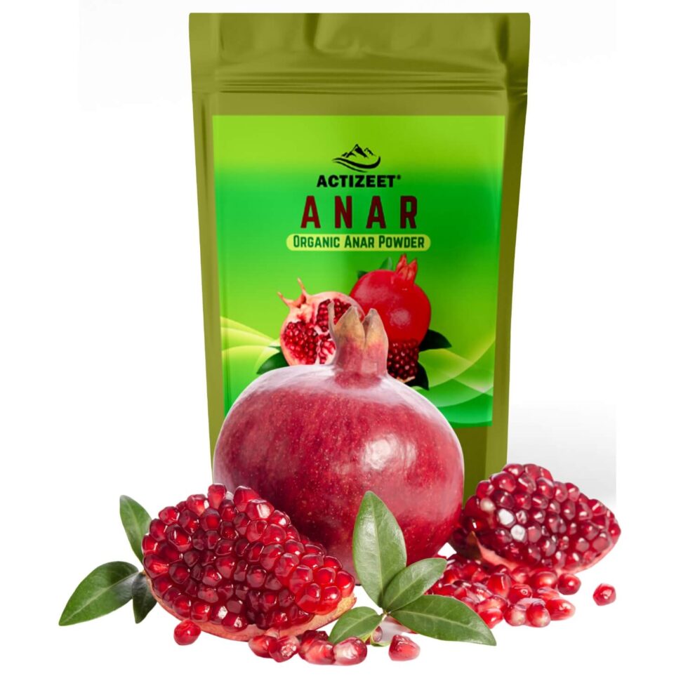 Anar Powder ACTIZEET Organic Pomegranate Powder 300 Grams