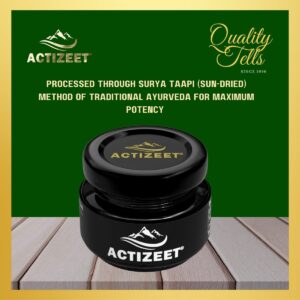 ACTIZEET Shilajit- Best Shilajit Brand