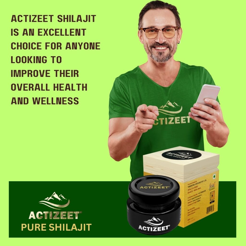 Boost Your Energy Naturally with ACTIZEET Shilajit