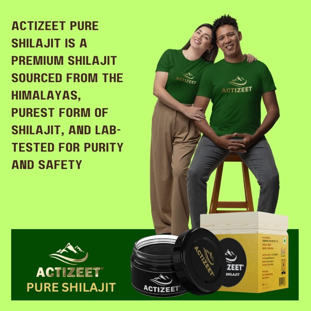 Enhance Your Well-Being with ACTIZEET Shilajit Extract