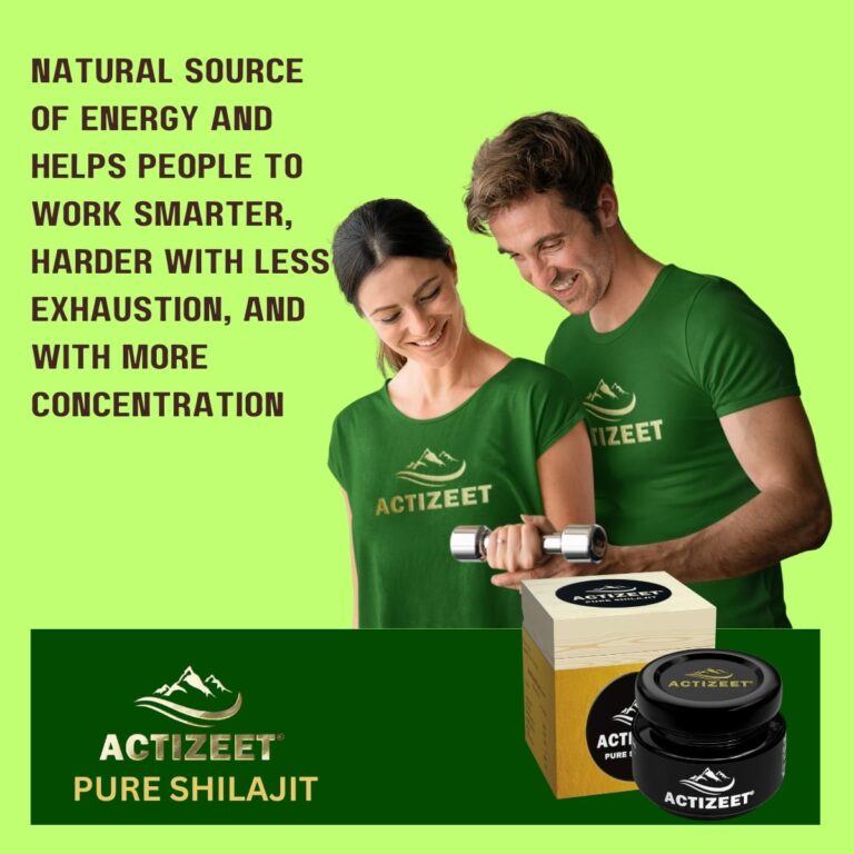Revitalize Your Body and Mind with ACTIZEET Shilajit