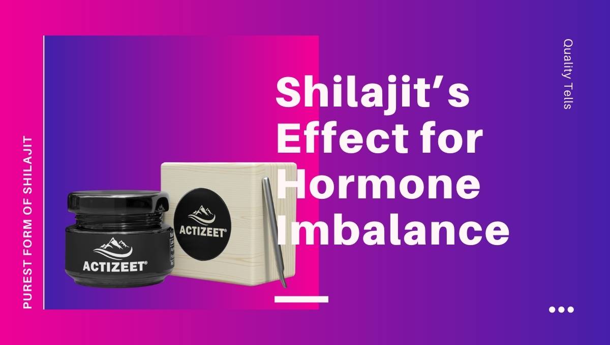 Shilajit’s Effect for Hormone Imbalance