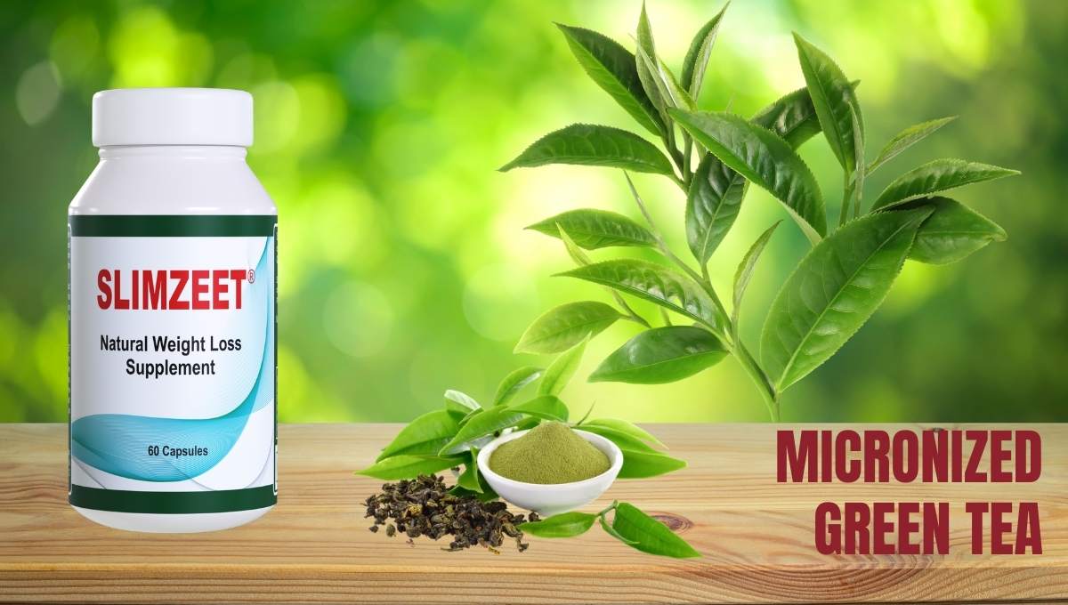 Micronized green tea extract for weight loss