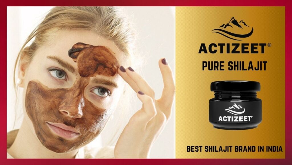 ACTIZEET Shilajit Face Mask