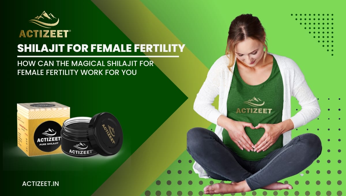 Shilajit For Female Fertility
