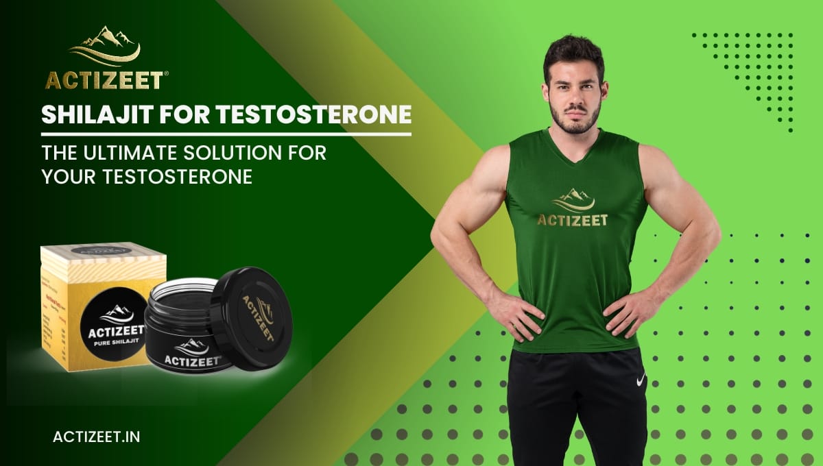 Shilajit for testosterone