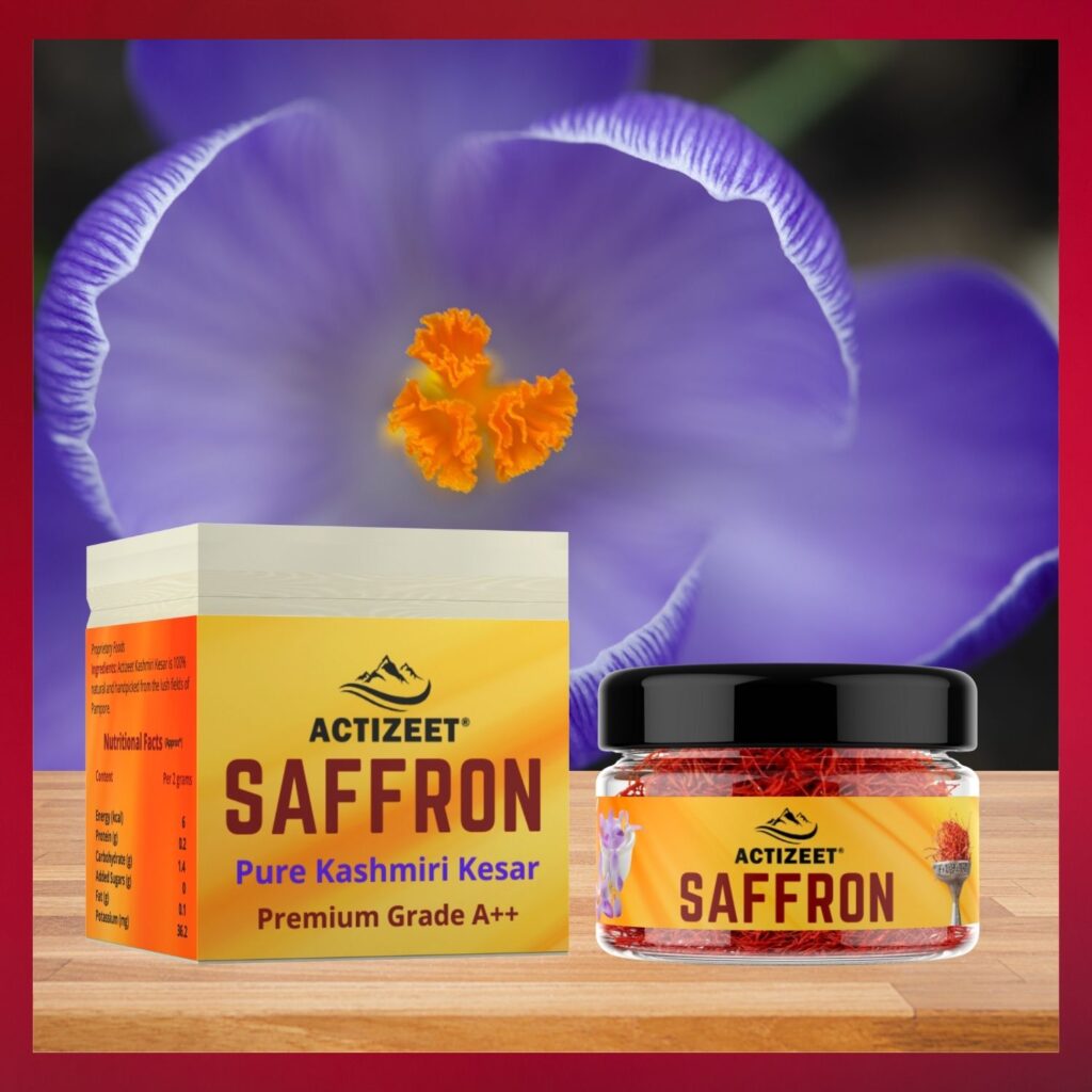 Actizeet- best saffron brand in India