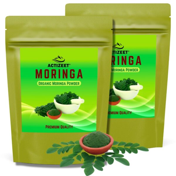 Actizeet Moringa organic Moringa Powder Pack of 2