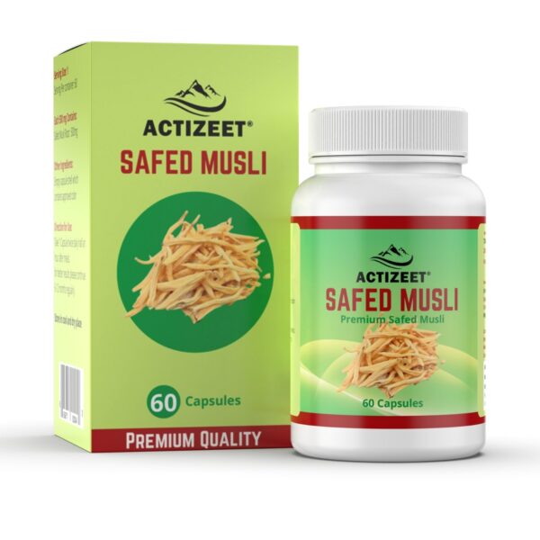 Actizeet Safed Musli Premium Safed Musli Capsule
