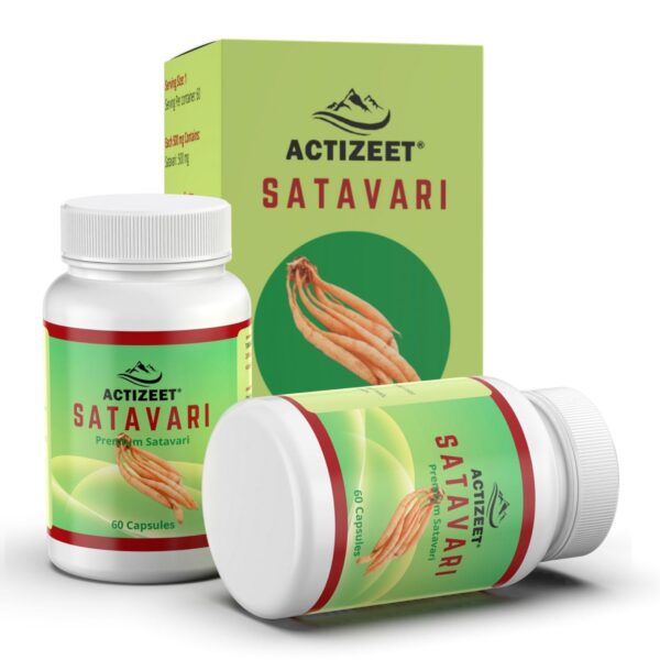 Actizeet Satavari Premium Satavari Capsule Pack of 2