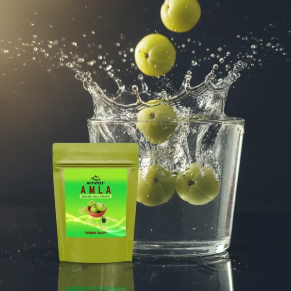 Traditional Ayurvedic herbal amla powder