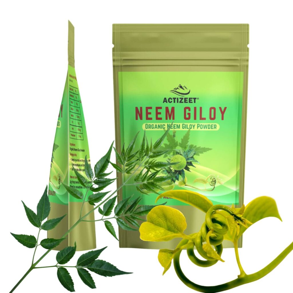 Neem Giloy Powder | ACTIZEET Organic Neem Giloy Powder | 200 Grams 1