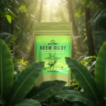 Neem Giloy powder in outdoor
