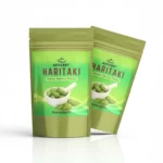 Side and front view of ACTIZEET Haritaki Powder pouches