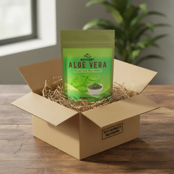 ACTIZEET Aloe vera powder unboxing