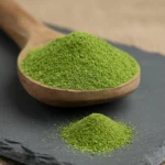neem-powder-texture-wooden-spoon