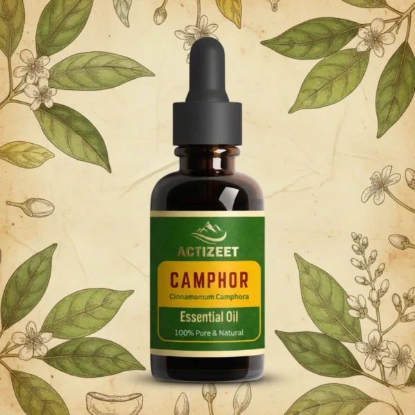 ACTIZEET Camphor Essential Oil Natural Respiratory Support
