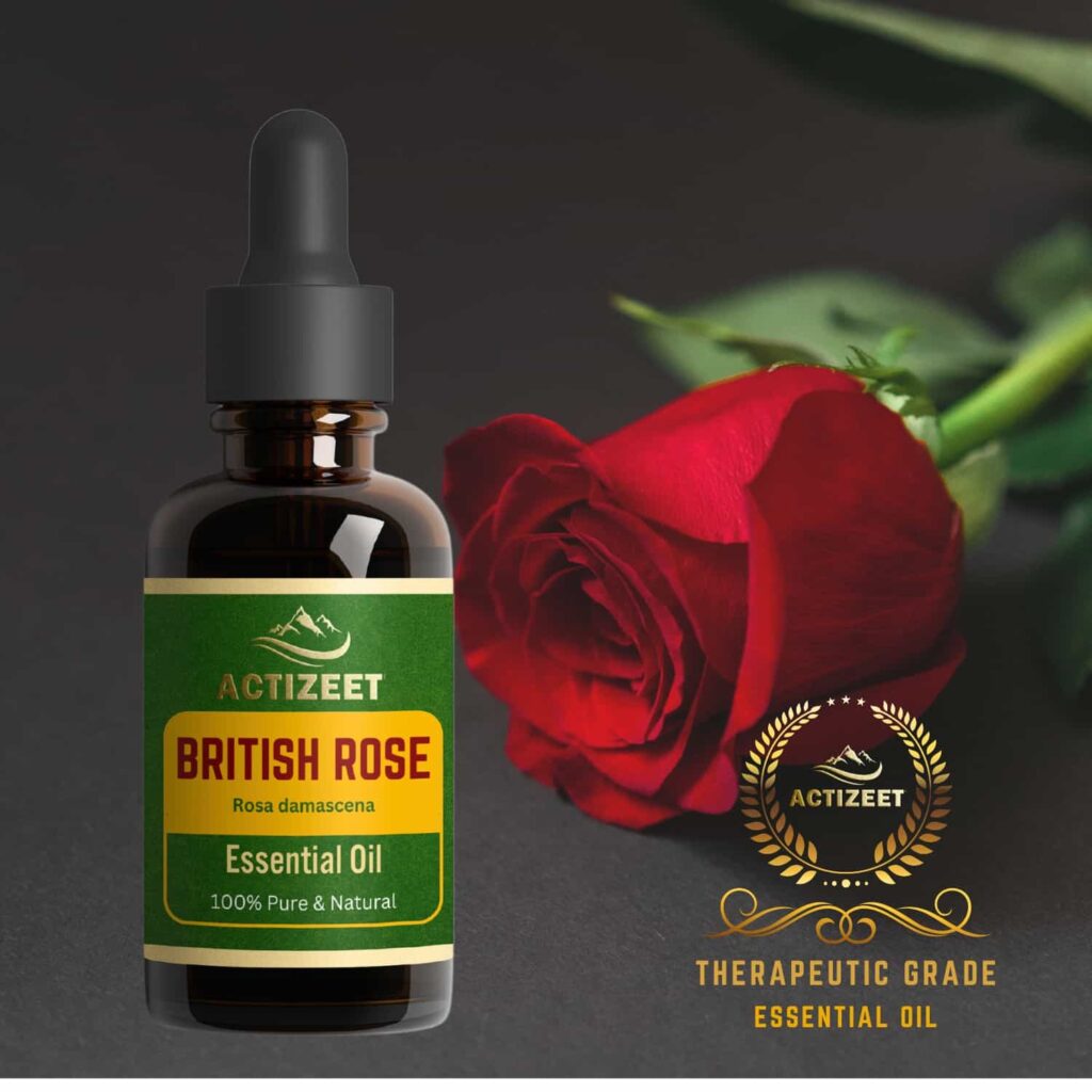 British Rose Essential Oil | ACTIZEET | 15 ML 1