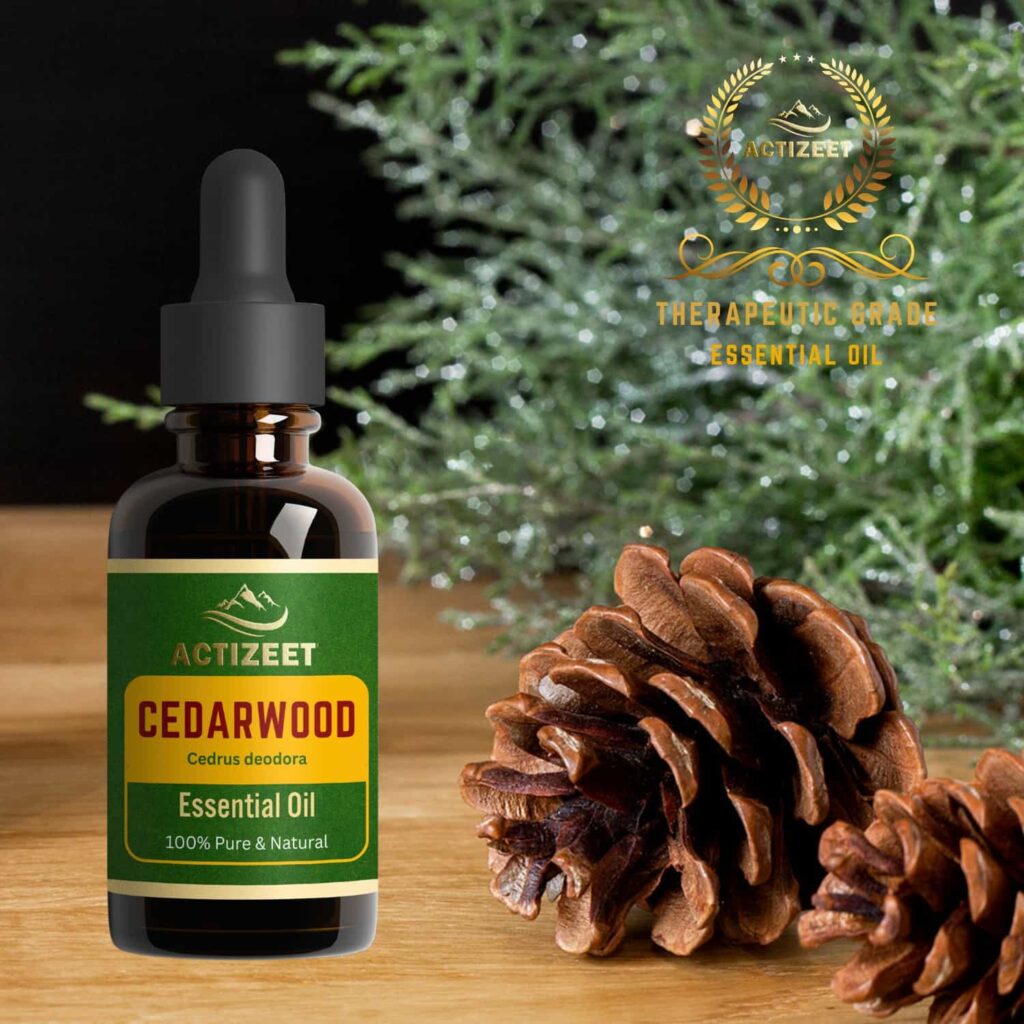 Cedarwood Essential Oil Therapeutic Grade