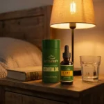 Cozy Bedroom Nightstand Display ACTIZEET Lime Oil Evening Ritual