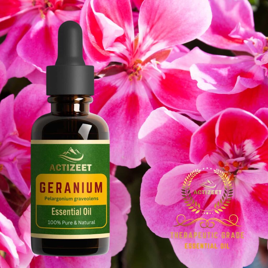 Geranium Essential oil Therapeutic Grade