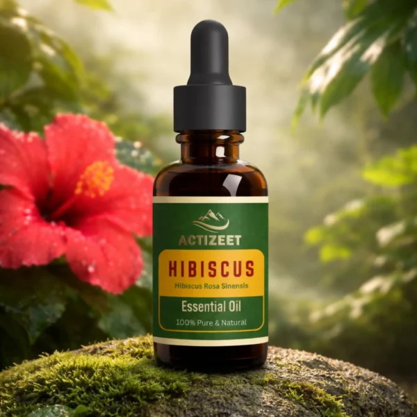 Herbal Hibiscus Oil for Hair Care Routine ACTIZEET
