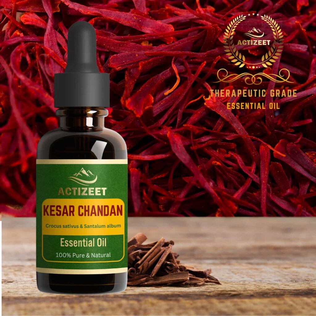 Kesar Chandan Essential oil Therapeutic Grade