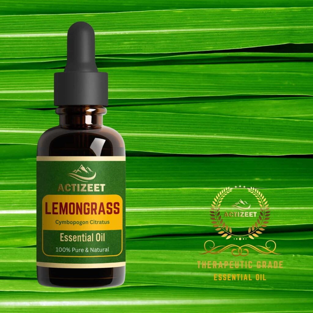 Lemongrass Essential oil Therapeutic Grade