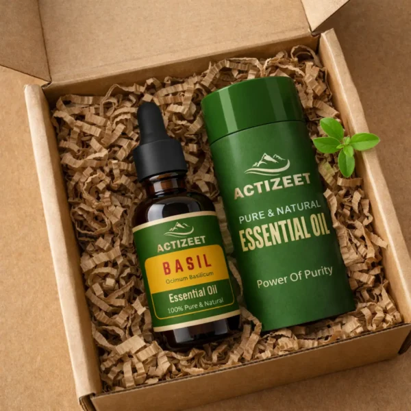 Natural Basil Essential Oil for Home Use ACTIZEET