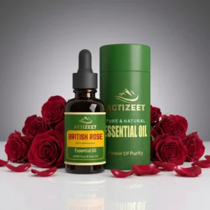 Natural British Rose Oil ACTIZEET for Skin Brightening