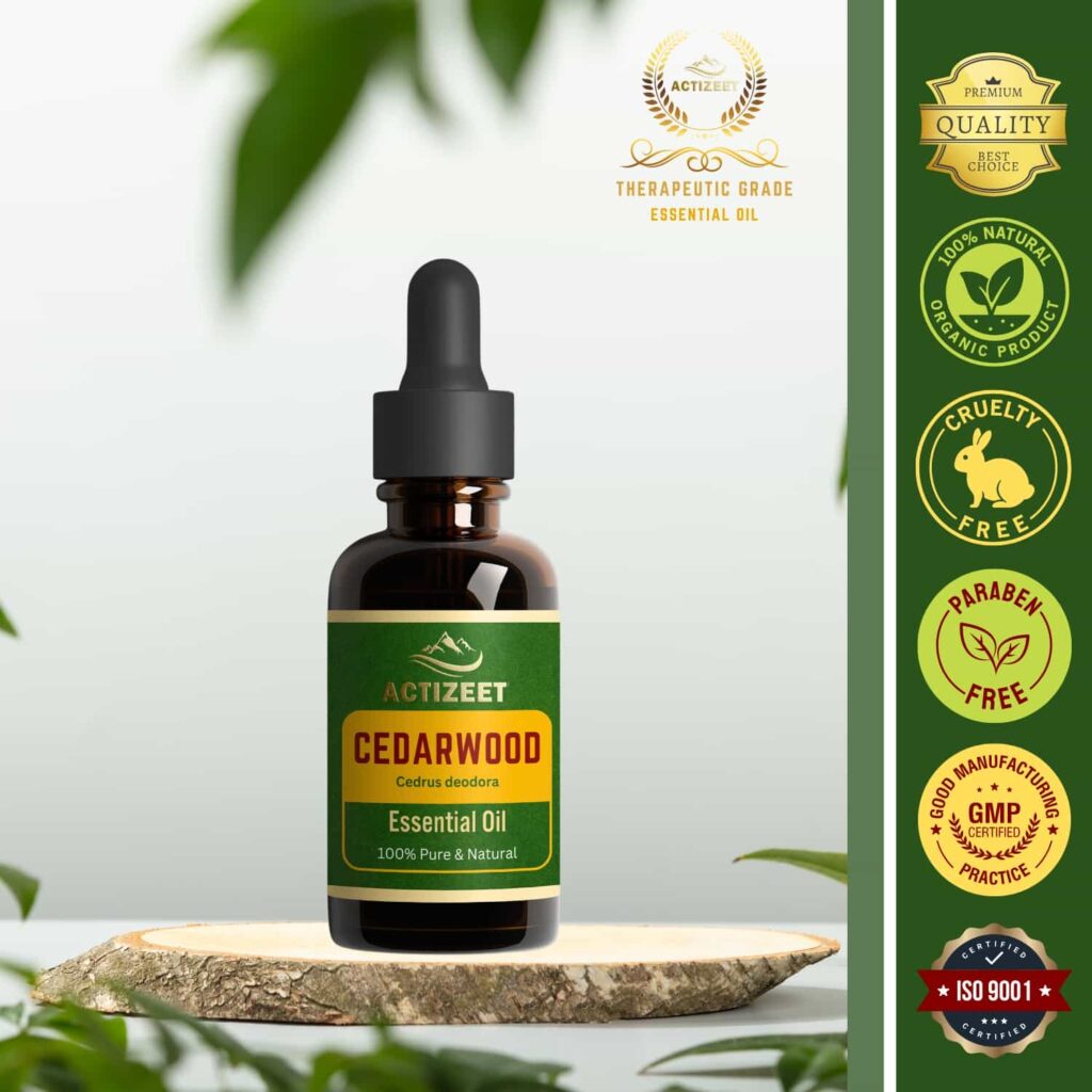 Natural Cedarwood Essential Oil
