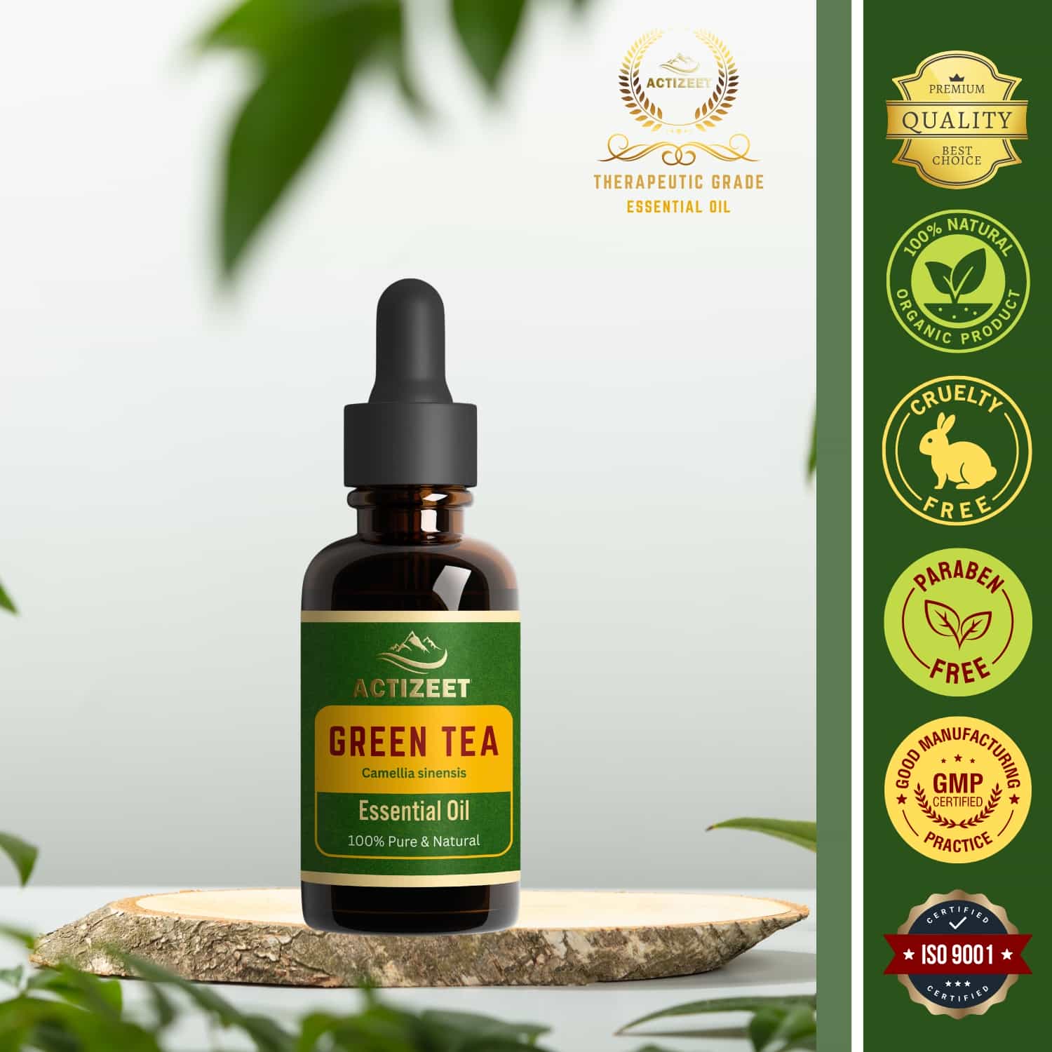 Green Tea Essential Oil ACTIZEET 15 ML