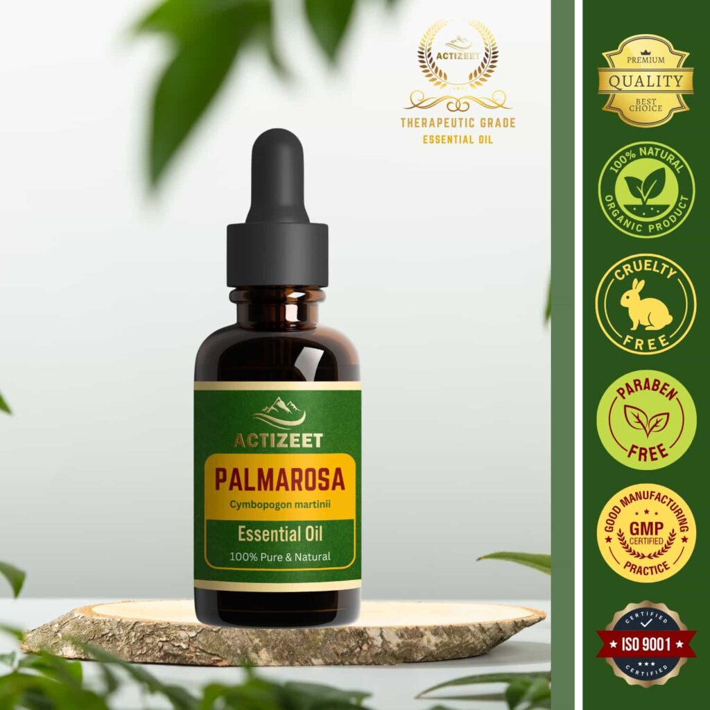 Natural Palmarosa Essential Oil