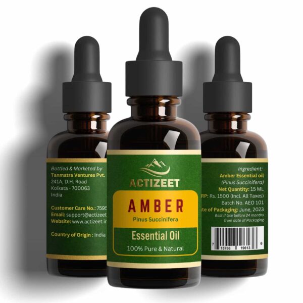 Organic Amber Essential Oil