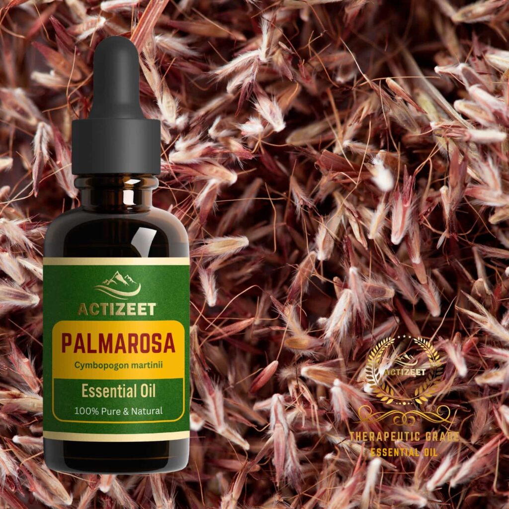 Palmarosa Essential oil Therapeutic Grade