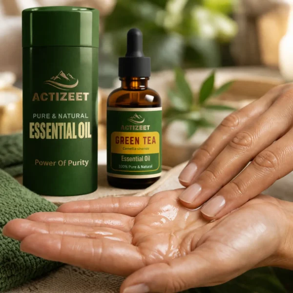 Premium Green Tea Essential Oil for Wellness India