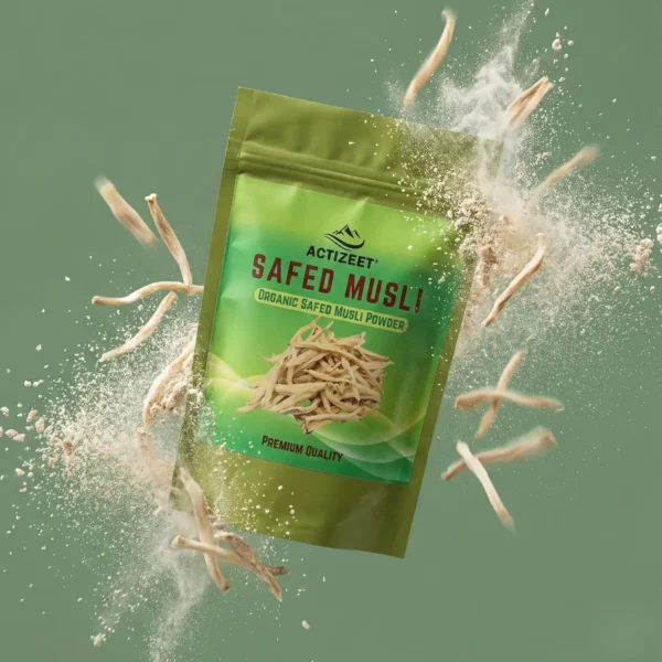 ACTIZEET Safed Musli Powder Ayurvedic Health Supplement