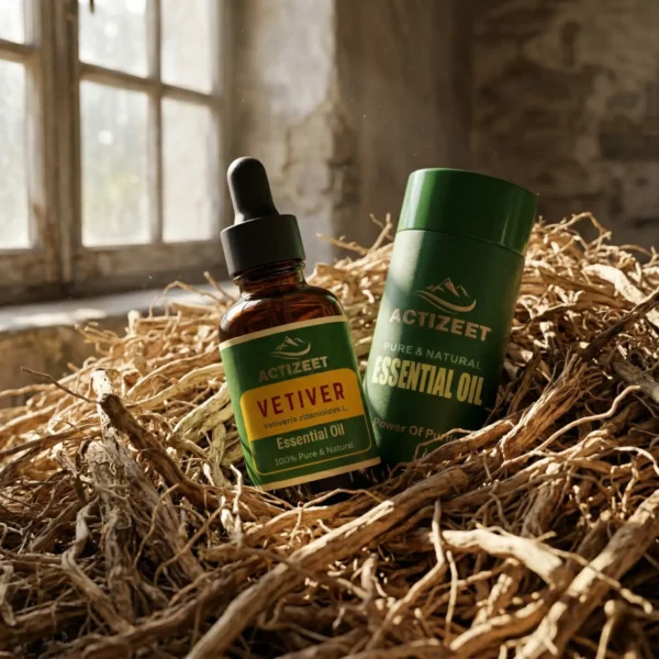 ACTIZEET Vetiver Oil for Relaxation and Sleep Support