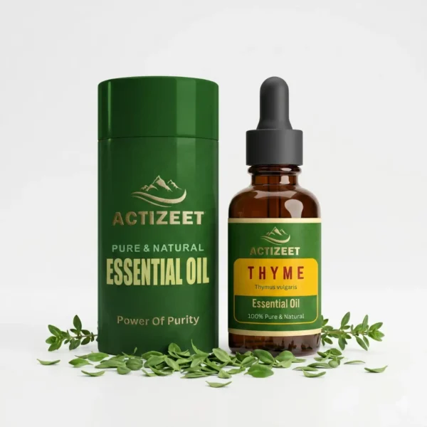Purchase natural thyme oil dropper bottle