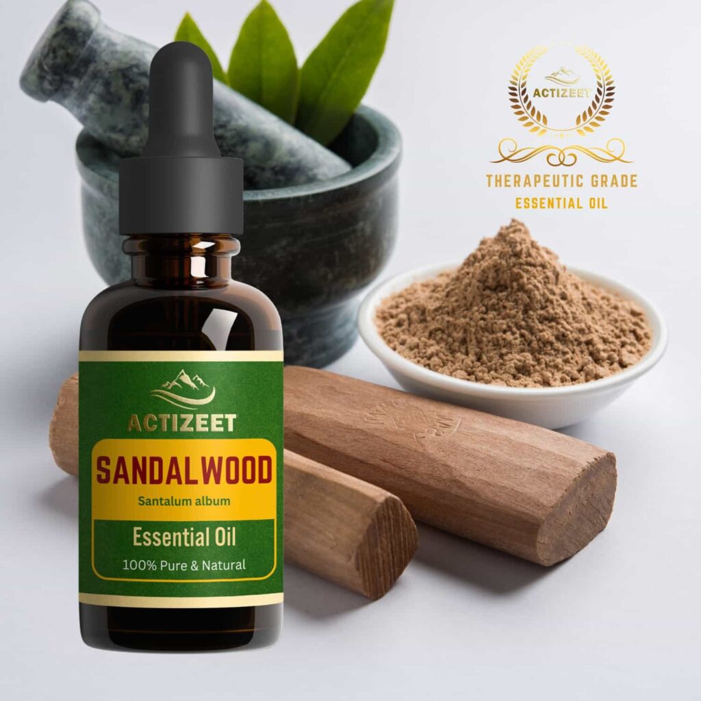 Sandalwood Essential oil Therapeutic Grade
