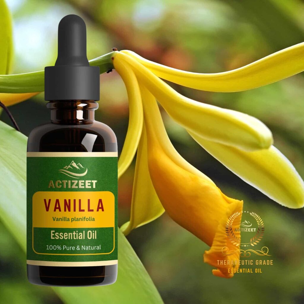 Vanilla Essential oil Therapeutic Grade