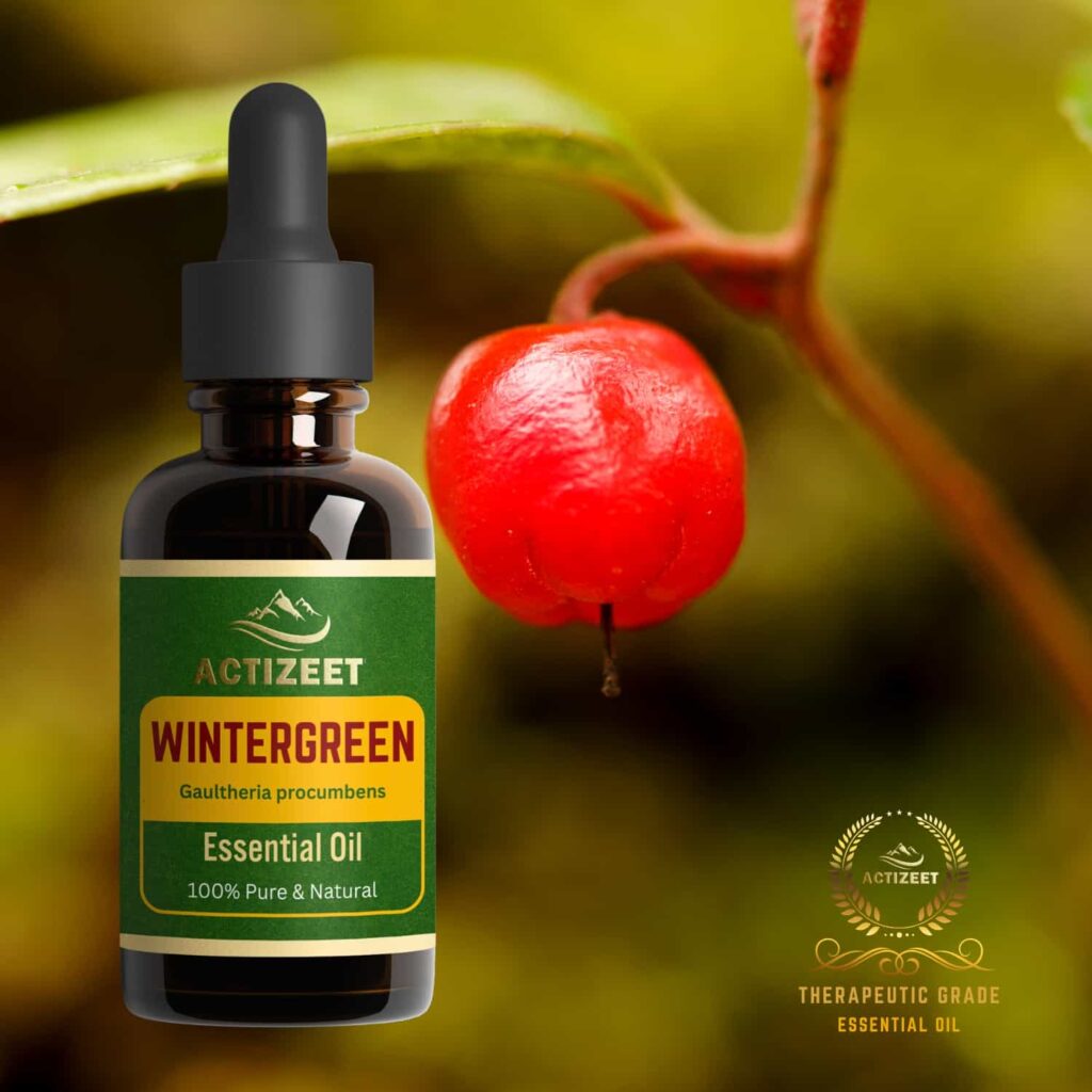 Wintergreen Essential oil Therapeutic Grade