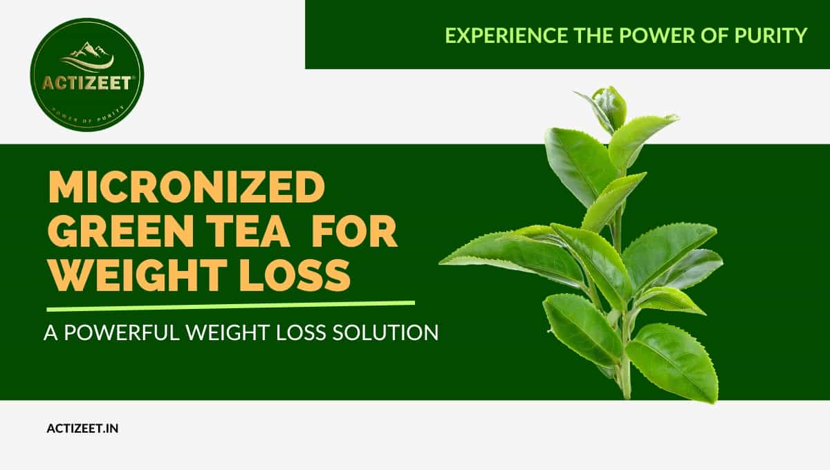 Micronized Green Tea for Weight Loss