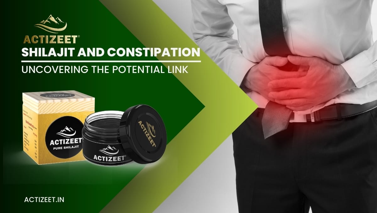 can shilajit cause constipation?