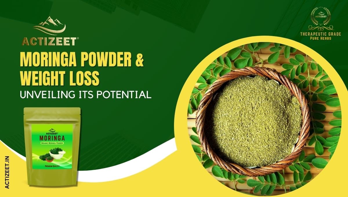 does moringa powder help with weight loss?