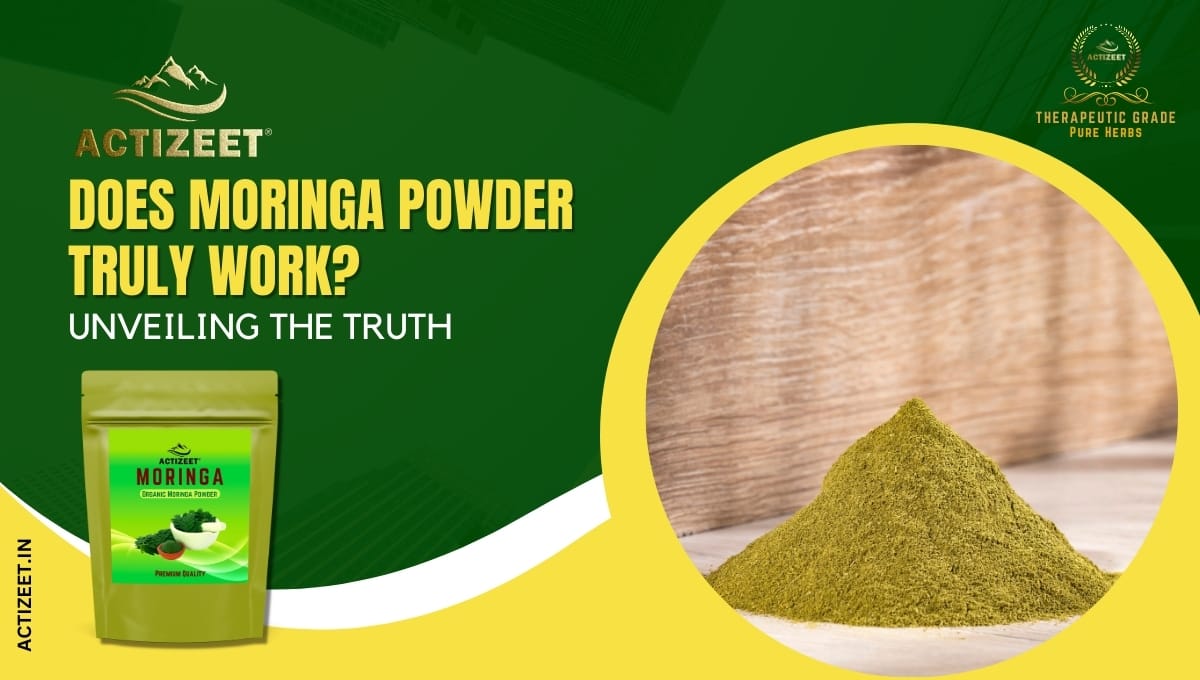 does moringa powder really work