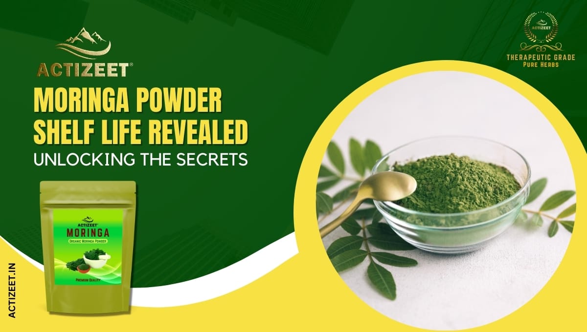 how long does moringa powder last
