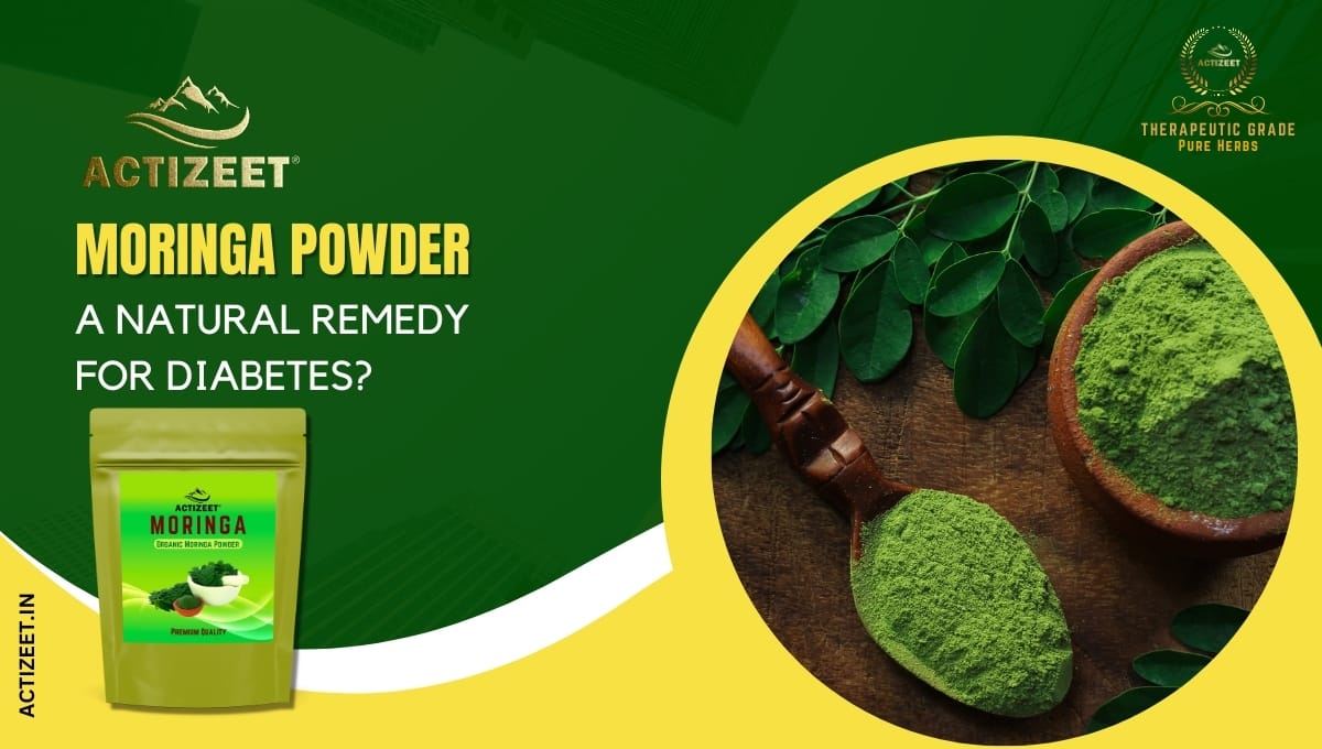 is moringa powder good for diabetes?
