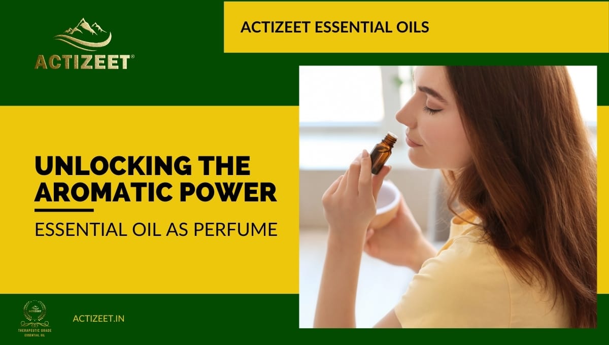 can essential oil be used as perfume